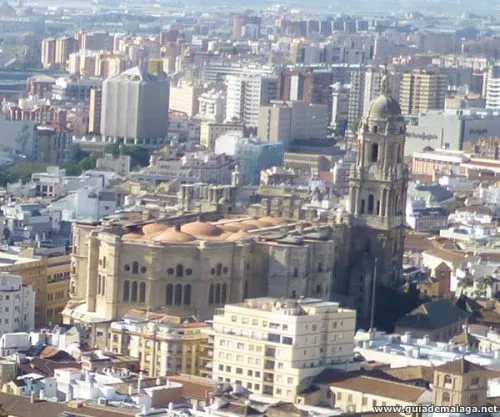 Vista Panorámica de La Manquita, Catedral de Málaga.