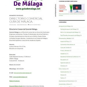 Ejemplo de Anuncio Básico Gratis Guía de Málaga