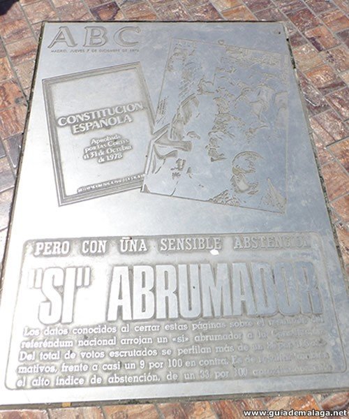 Plaza de la Constitución, Ciudad de Málaga Capital, Costa del Sol, Provincia de Málaga, Andalucía