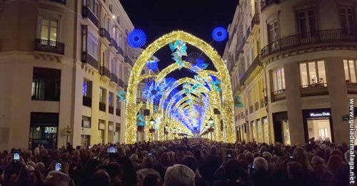 ¿Cuándo se encienden las luces y música de Navidad en Málaga?