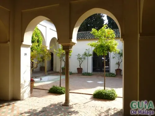 Patio de la Alcazaba de Málaga