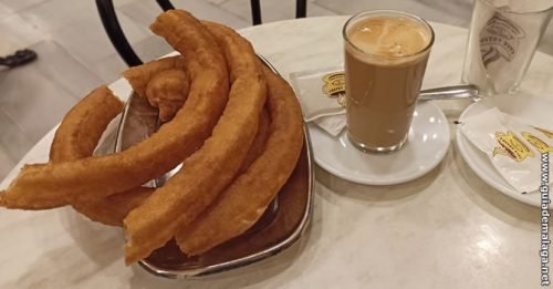Churros en Málaga
