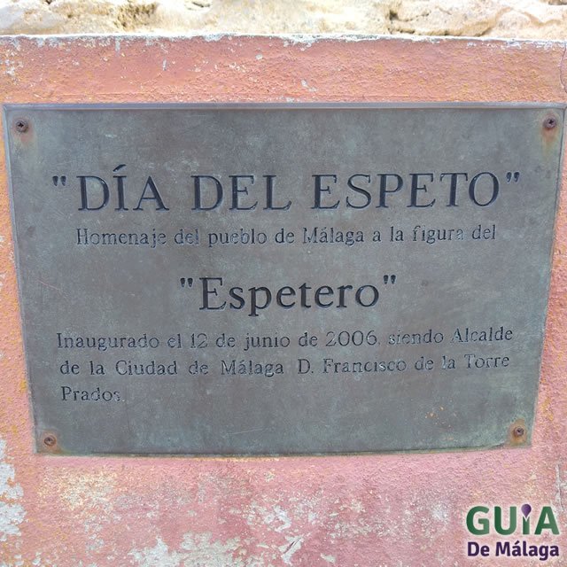 Estatua del Espetero en el Paseo Marítimo de Málaga, Playa de la Misericordia