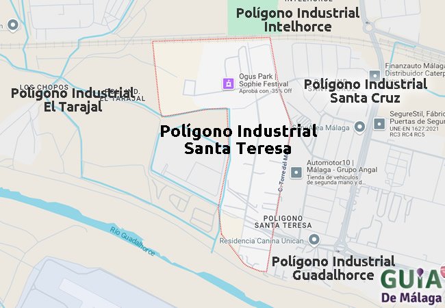 Polígono Industrial Santa Teresa, Distrito Churriana