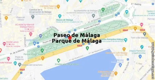 Paseo de Málaga y Parque de Málaga