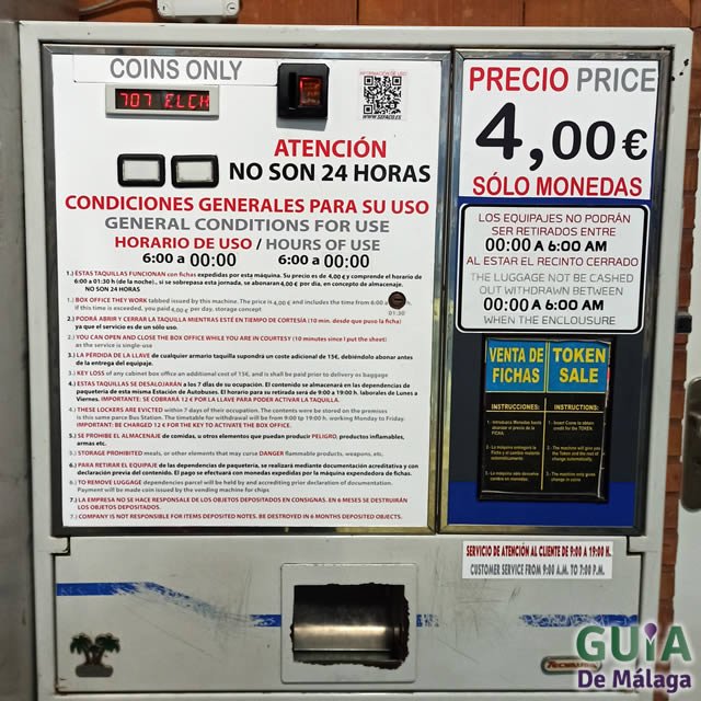 Consigna Estación de Autobuses.